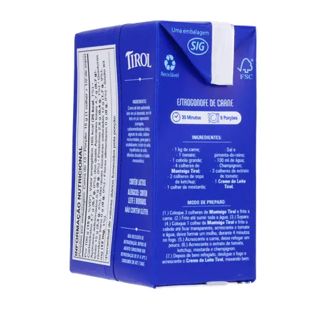 Creme De Leite Tirol Tp 200g 360-24