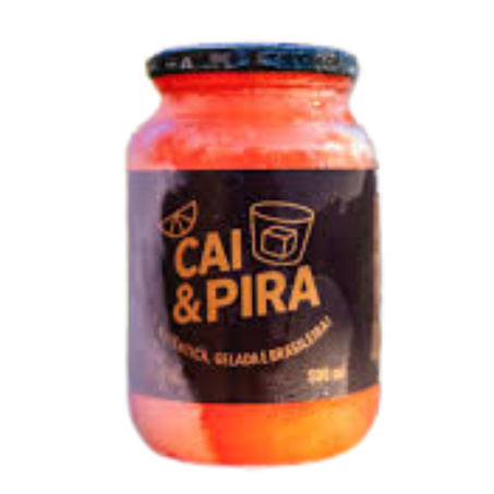 Drink pronto cai & pira 550ml vidro sabo