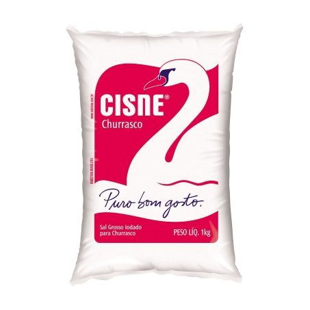 Sal Grosso Cisne Para Churrasco Pacote 1KG