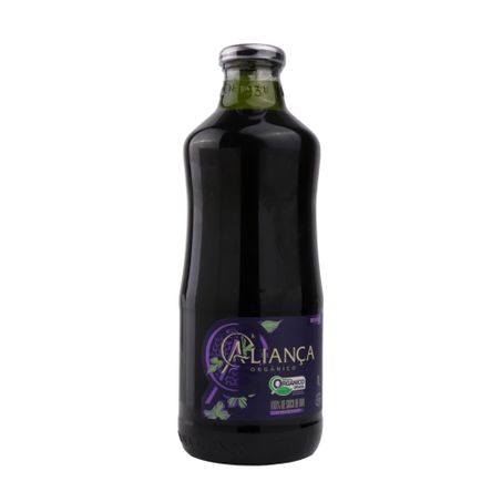 Suco Orgânico de Uva Aliança Tinto Garrafa 1lt 360-57