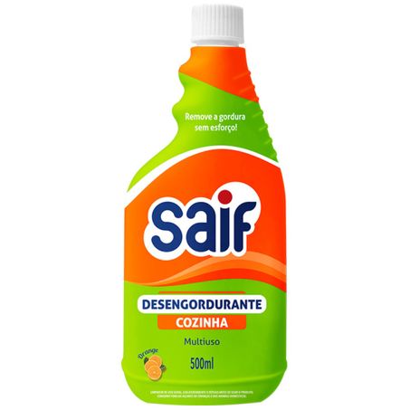 Limpador saif multiuso desengordurante refil 500ml