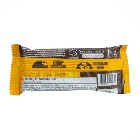 BARRA DE PROTEINA CAPPUCCINO CLASSIC 60G 3 CORAÇÕES 360-1