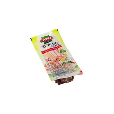 Bacon fatiado resfriado jcw 1kg