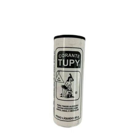 Corante para roupas tupy 45g preto