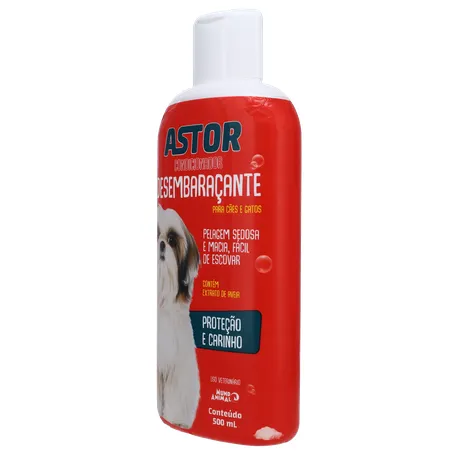 CONDICIONADOR ASTOR DESEMBARACANTE CAES E GATOS 500ML 360-4
