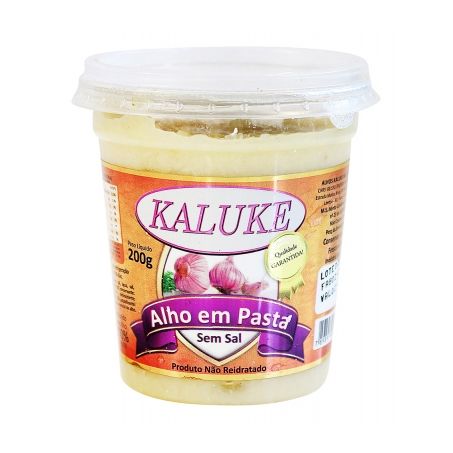 ALHO KALUKE PASTA S/SAL  PO.200G
