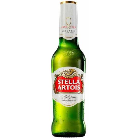 CERVEJA LAGER PREMIUM STELLA ARTOIS LONG NECK 330ML