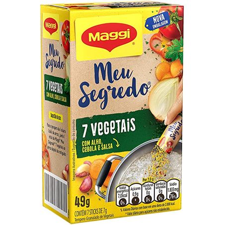 TAMP MAGGI MEU SEGREDO ALHO CEBOLA 42G