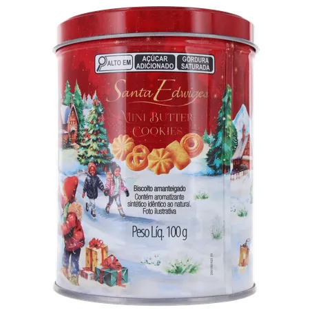 Biscoito s.edwiges cookies natal lt 100g 360-0