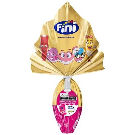Ovo Pascoa Topcau 140g Ao Leite Fini Beijos
