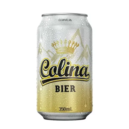 Cerveja Colina 350ml Lata Pilsen