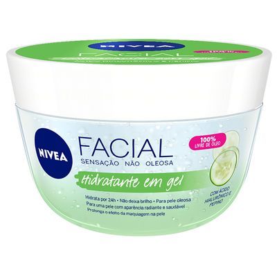 Gel hidratante facial fresh nivea 100g