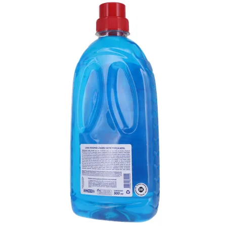 Lava roupas sete com alcool azul 900ml 360-20