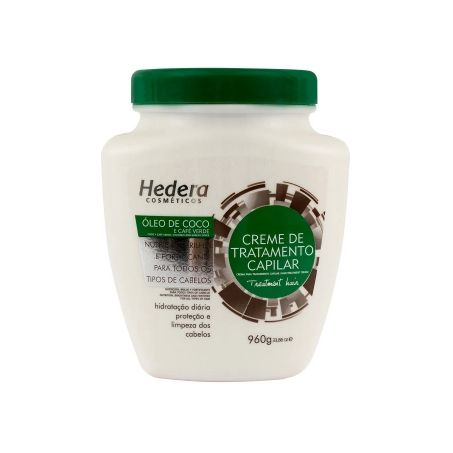 CREME P/CABELO HEDERA 960 G OLEO DE COCO E CAFE VE