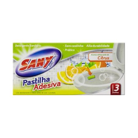 Pastilha Sanit Sany Mix 3un Citrus
