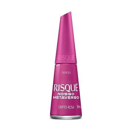 Esmalte Risque Cripto Rosa 8ml