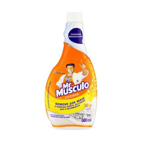 Desengordurante Mr Músculo Cozinha Laranja 500ml
