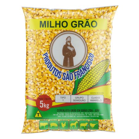 MILHO TIPO 1 EM GRÃOS PRODUTOS SÃO FRANCISCO