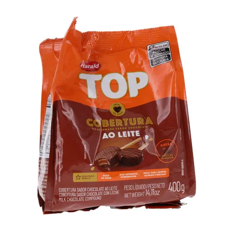 Cob harald top gotas ao leite 400g 360-35