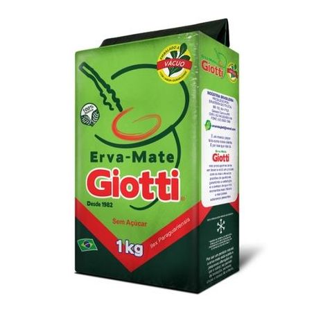Erva mate giotti vácuo 1kg