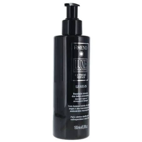 Finalizador Amend Luxe Creations Extreme Repair Leave-in Frasco 180ml 360-33