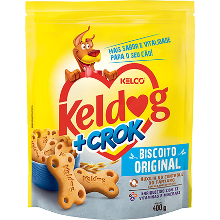 Biscoito Keldog + Crok 400g - Original