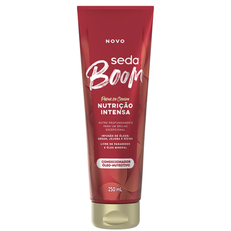 Condicionador seda 250ml boom nutrição intensa