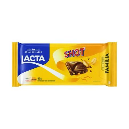 Chocolate shot lacta 165g