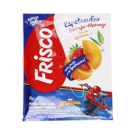 Refresco Frisco 18g Morango C/Iogurte