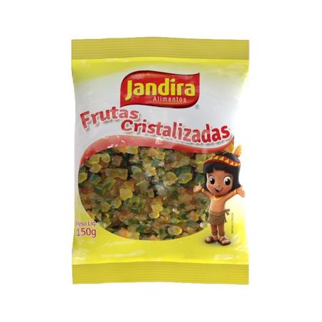 Frutas Cristalizadas Jandira 150g 