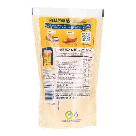 MAIONESE HELLMANNS SACHET 200G 360-17