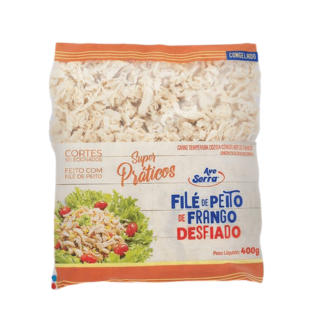 Peito Frango Desfiado Ave Serra 400g