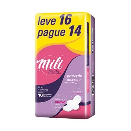 ABS MILI DIA E NOITE SUAVE C/A C/16UN