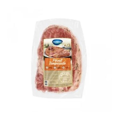 Pernil suíno pamplona com osso temperado 1.3kg