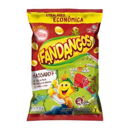 Fandangos elma chips 190g presunto