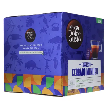 CAFÉ CÁPSULA DOLCE GUSTO CERRADO MINEIRO C/10 360-31