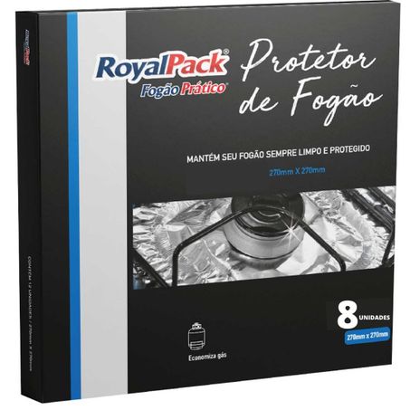 Forra fogao royalpack 27x27 8un