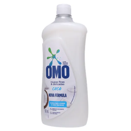 Lava roupas liquido omo 900ml coco 360-2