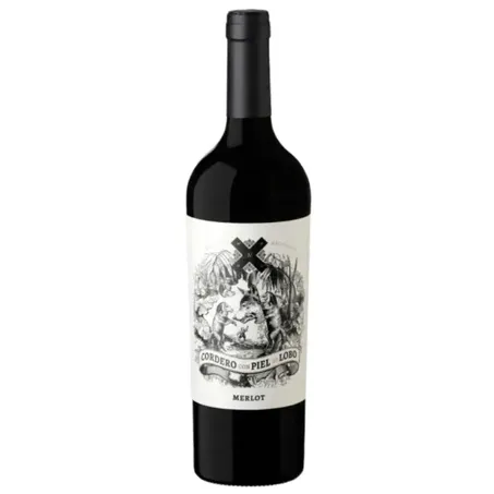 Vinho cordero con piel de lobo 750ml merlot