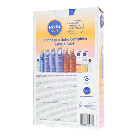 PROTETOR SOLAR NIVEA FPS 50 200ML GRÁTIS KIDS FPS 60 100ML 360-20