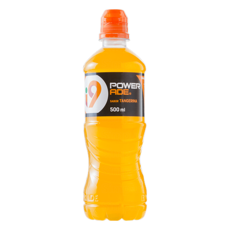 Isotonico powerade 500ml laranja