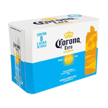 Cerveja Corona Sunbrew Zero Lt 350ml C/8