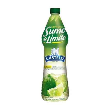 SUMO LIMAO CASTELO 500ML CX 12.0