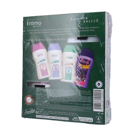 Sabonete intimo sergio paris s.brezz.kit 360-20