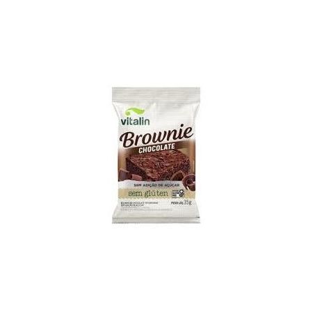 Bolo brownie vitalin chocolate 35g