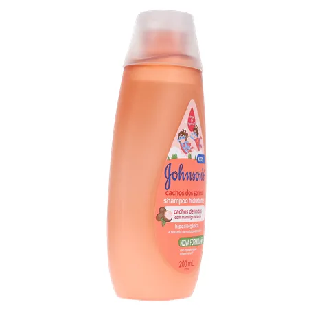 Shampoo Infantil Johnsons Kids Cachos Dos Sonhos 200ml 360-31