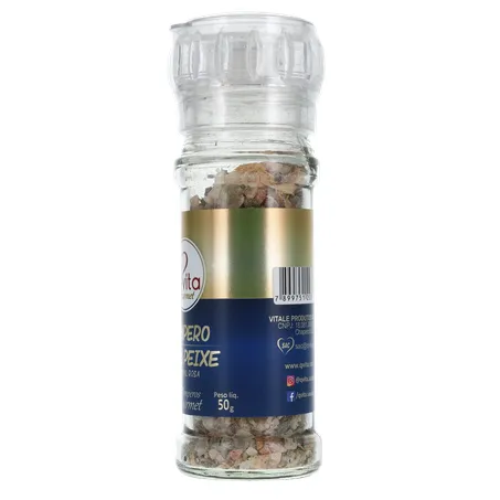 Tempero q-vita para peixe c-s moedor52 360-7