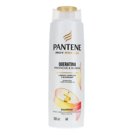 Shampoo Pantene 300ml - Queratina