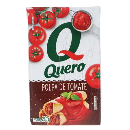 Polpa de Tomate Quero Caixa 260gr 360-2