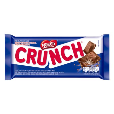 CHOCOLATE AO LEITE NESTLÉ CRUNCH
